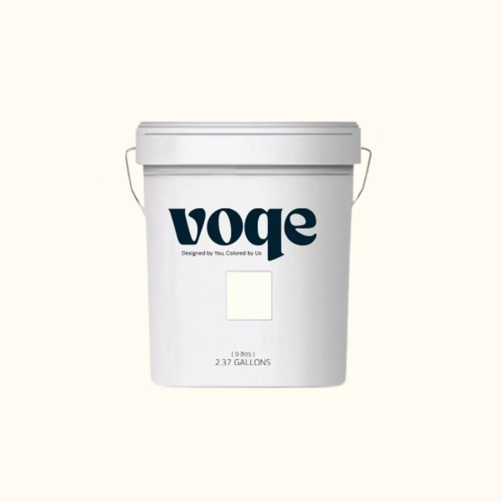 Voqe สีน้ำอะครีลิคแท้100% ขนาด 9 ลิตร เฉดสี ป๊อปคอร์น ทาบ้าน ทาอาคารเกรดพรีเมี่ยม เนื้อสีเยอะ