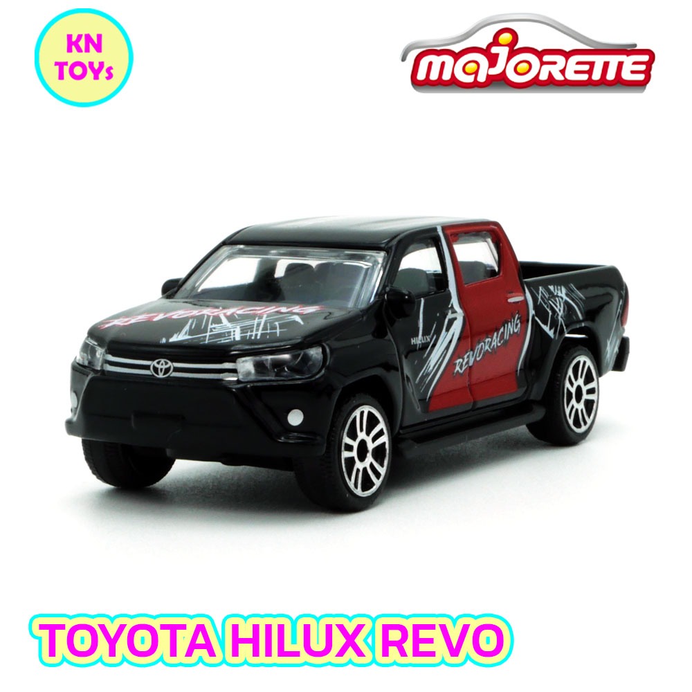 MAJORETTE PICKUP SERIES 4 2020 TOYOTA HILUX REVO BLACK มาจอเร็ตต์ มาจอเร็ท ปิคอัพ ซีรีย์ 4 2020 โตโยต้า ไฮลักซ์ รีโว่ สี