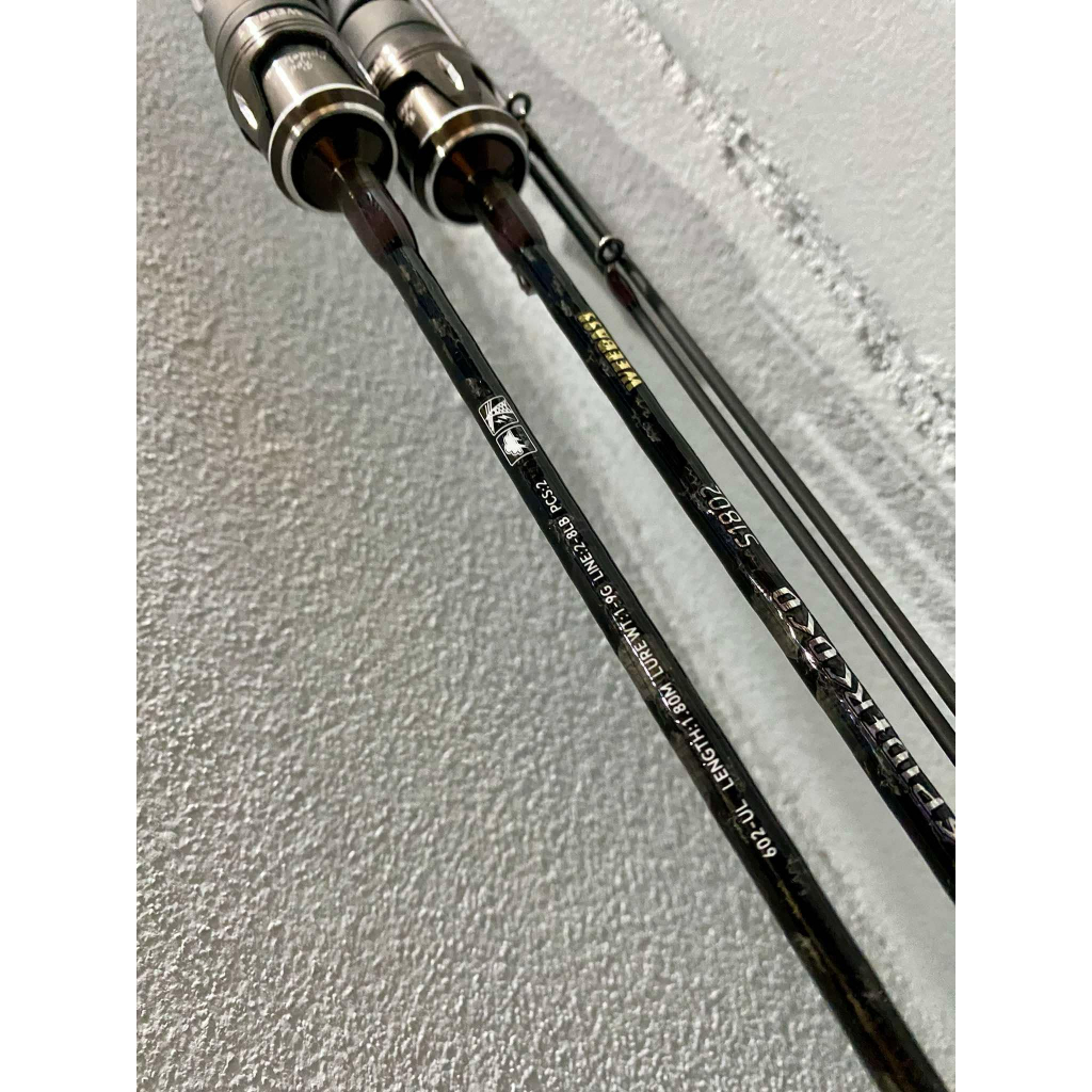 คันตีเหยื่อปลอม UL Weebass Spidercoco Line wt. 2-8 LB