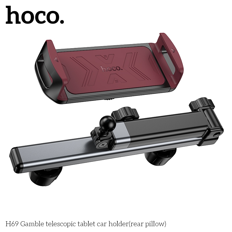 hoco H69 ที่วางมือถือแบบยึดกับหลังเบาะรถยนต์ รองรับจอขนาดใหญ่ 4.5-13นิ้ว ที่วางไอแพดในรถยนต์ - รูปที่ 5