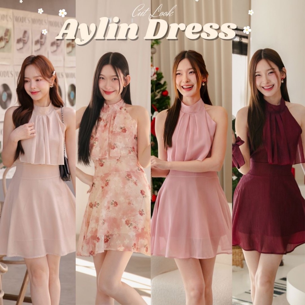 LAELLE รุ่น Aylin Dress เดรสสั้น พริ้ว