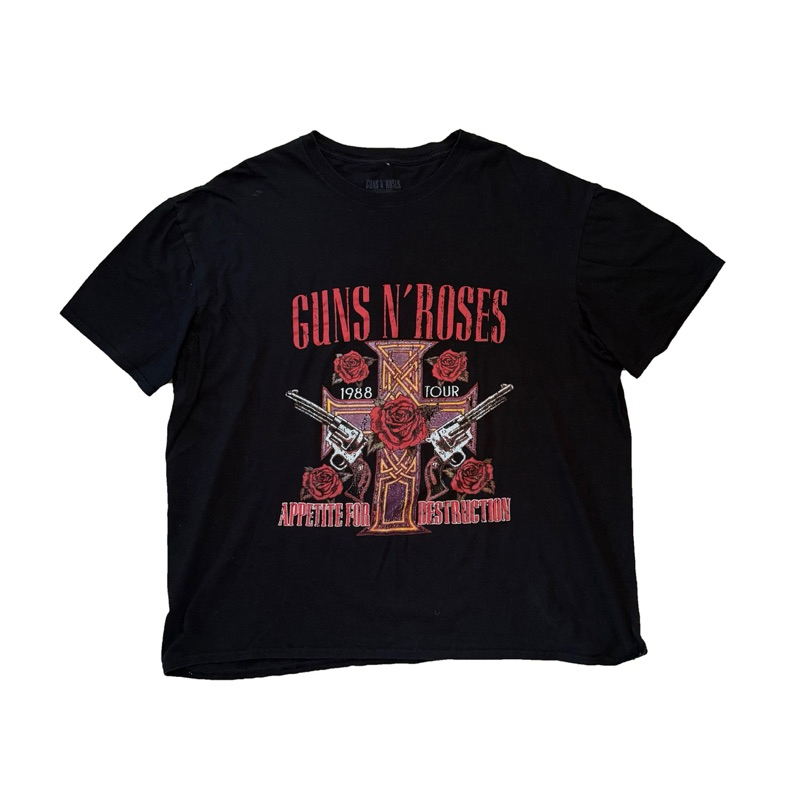 เสื้อยืดมือสอง เสื้อวง Guns n Roses