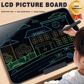 กระดาน lcd กระดานวาดรูปเด็ก 16/20/28นิ้ว writing board ลบด้วยคลิกเดียว เขียนได้อย่างคล่องแคล่ว