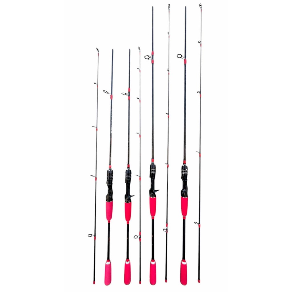 คันเอเลี่ยน UFO ด้ามยาง EVA สีแดง เวทคัน 10-20 lb - รูปที่ 7