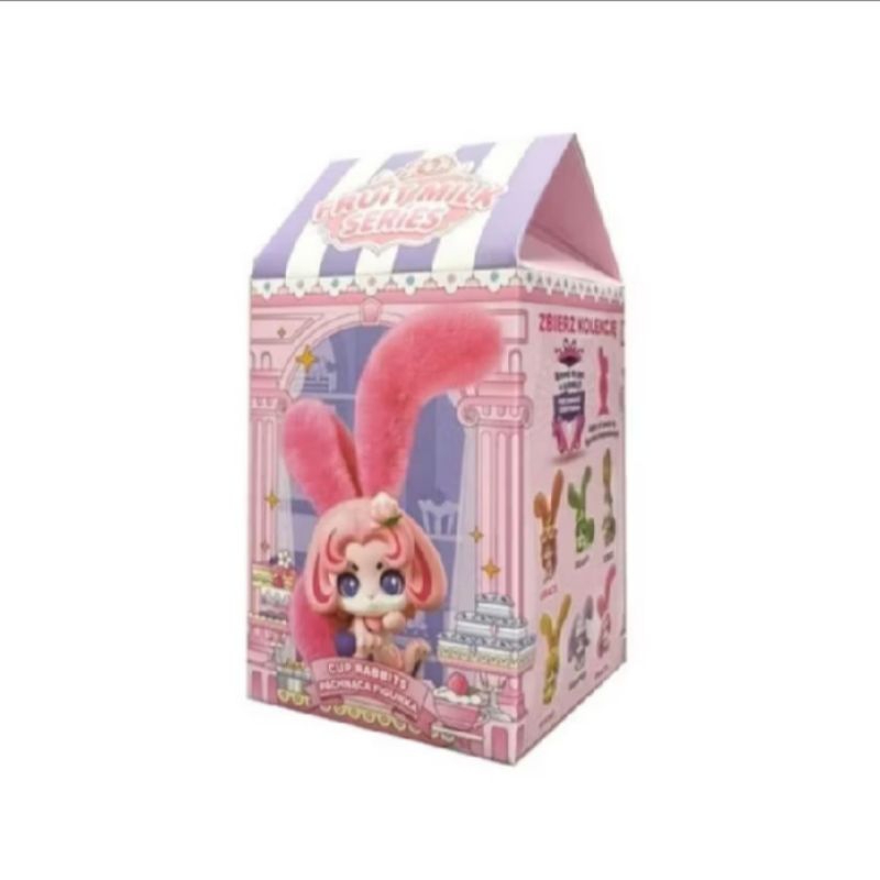 พร้อมส่ง Cup Rabbits Fruit Milk Series จุ่มลุ้นซีเคร็ท
