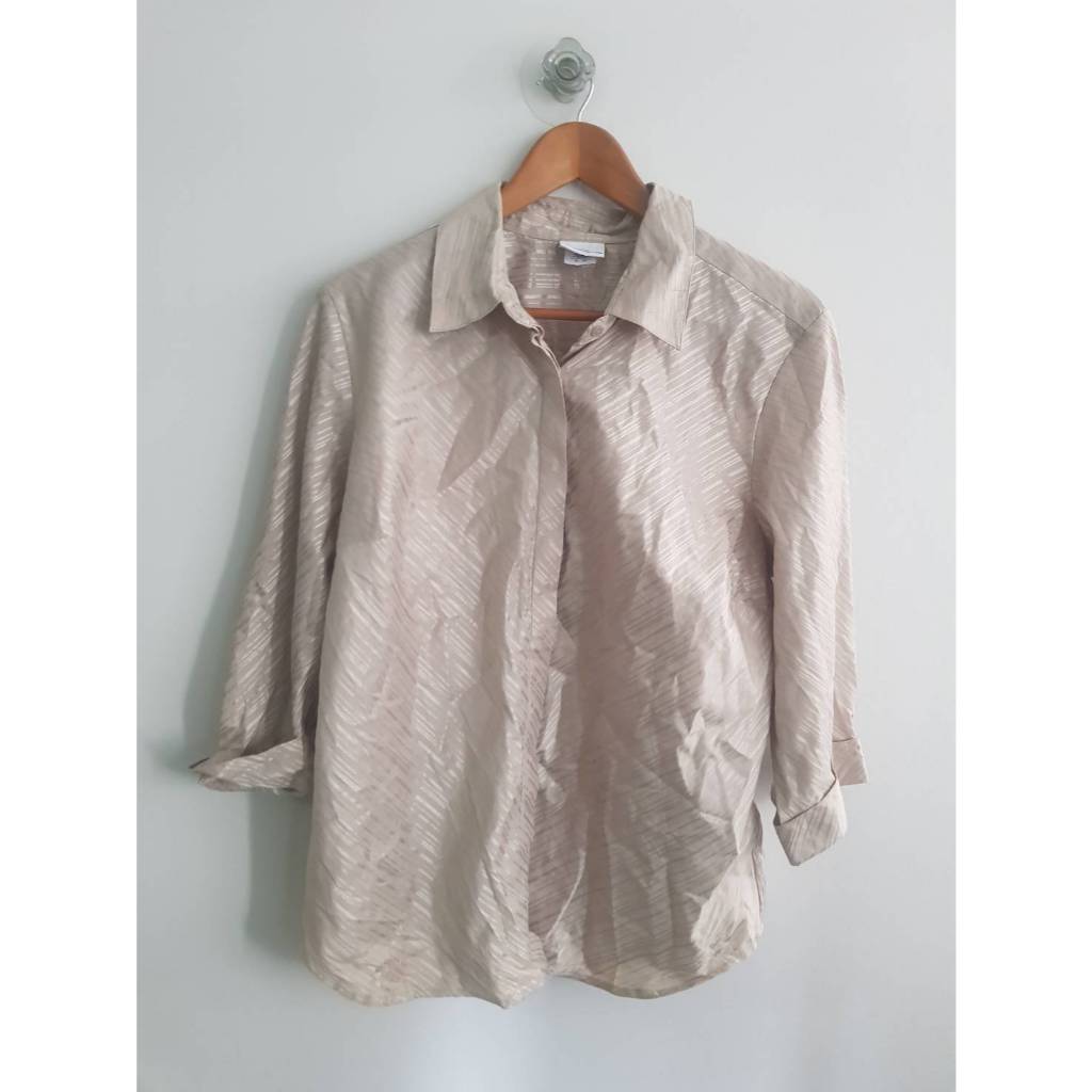 BRB-19เสื้อโพลีคอตตอนไนล่อน Jaclyn Smith XL 48/27