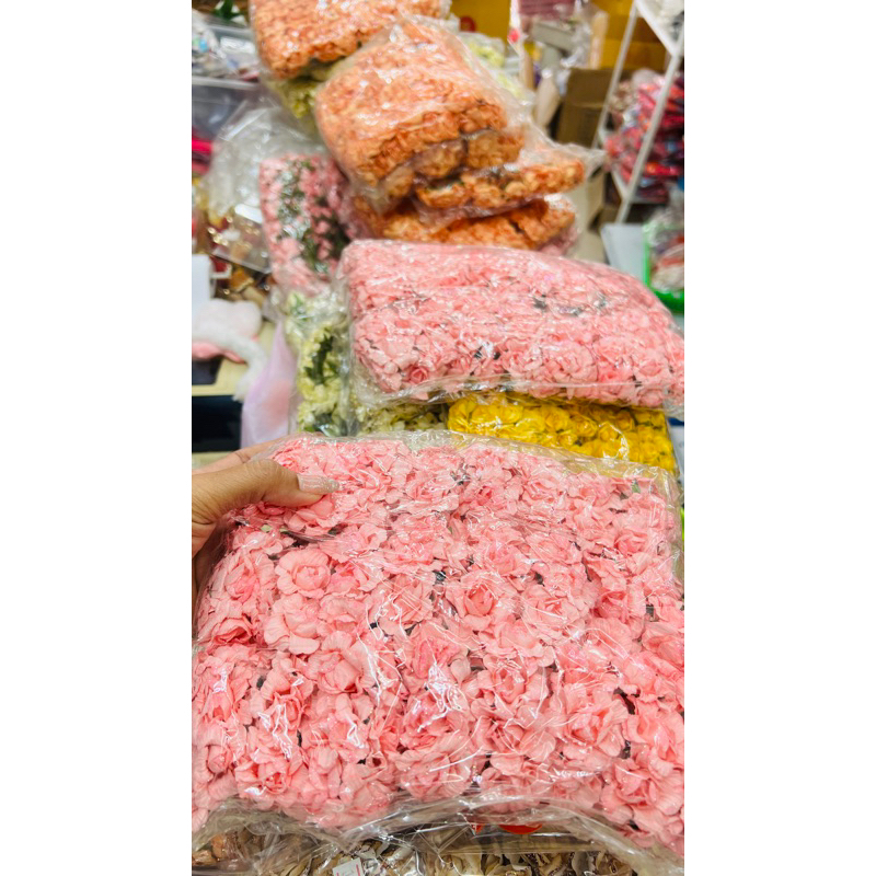 ดอกไม้กระดาษสา144ชิ้นถูกที่สุดในไทย/งานฝีมือ