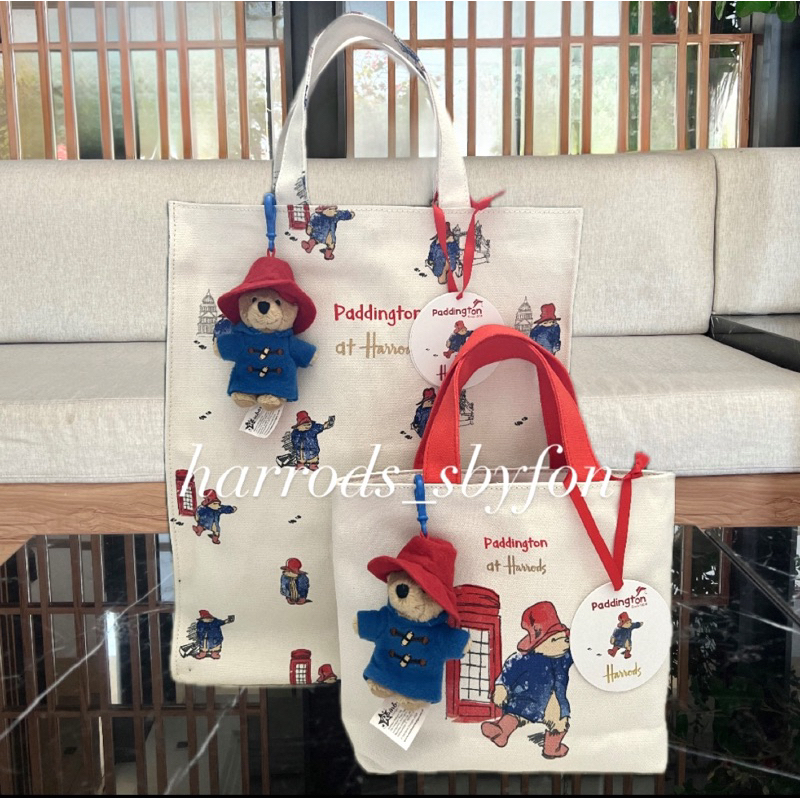 Harrods * พร้อมส่งวันที่19/5/26 * Size M Paddington 2025 ของแท้ 100% จากอังกฤษ  * ไม่รวมพวงกุญแจ * ราคา ถูกที่สุด ดีลบีเคเค แกลเลอรีภาพที่ 4