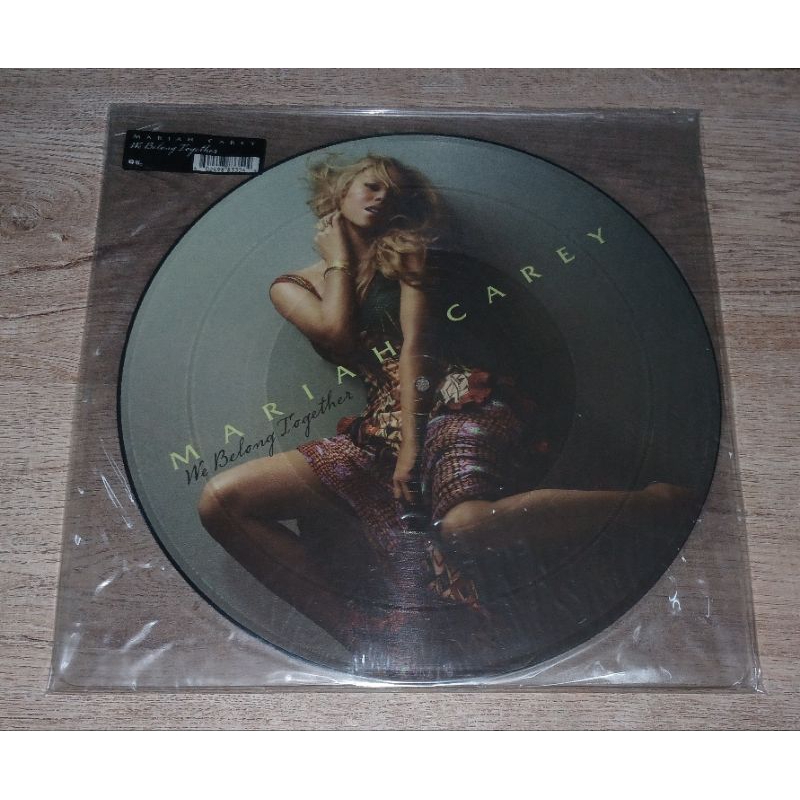 Mariah Carey แผ่นเสียง 12" Vinyl Single We Belong Together Limited Edition Picture Disc / Not CD ไม่