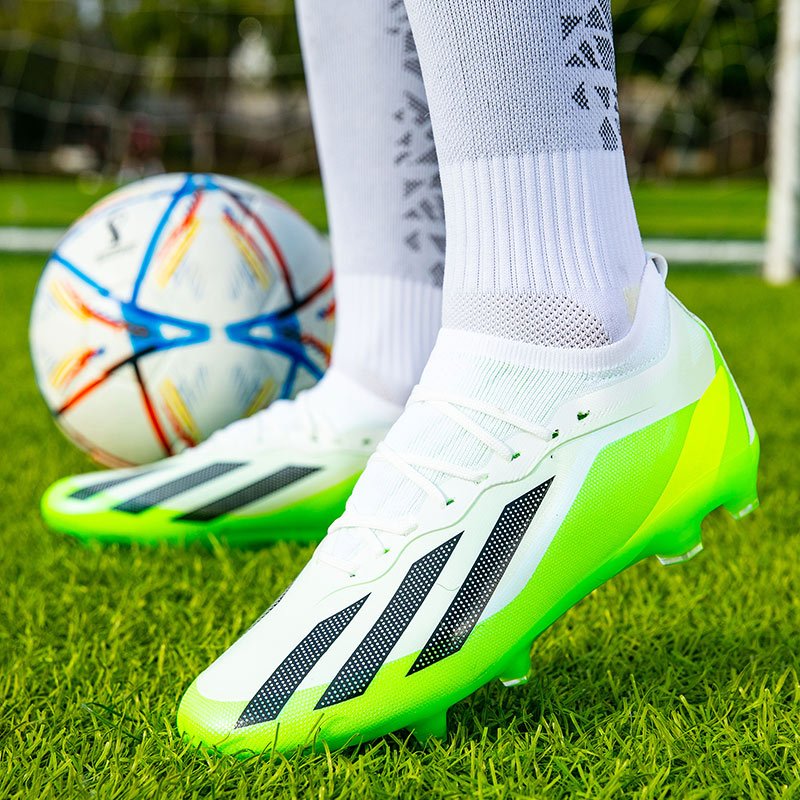 รองเท้าฟุตบอลเยาวชนการแข่งขันระดับมืออาชีพหรือการฝึกอบรมรองเท้าเล็บยาวและสั้นสะดวกสบายและทนทาน