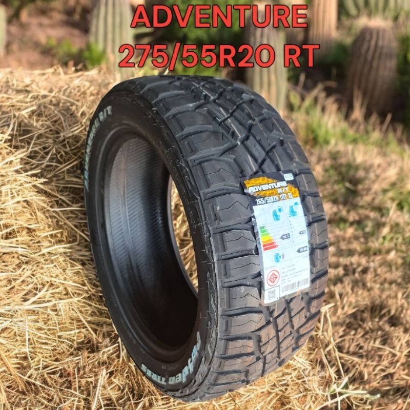 ยางรถยนต์275/55R20 RT ADVENTURE (ยางปี2026)ยางออฟโรดวิ่งได้ทั้งทางออฟโรดและทางไฮเวย์ยางคุณภาพดีราคาต่1เส้น