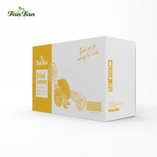 ทาน ทาน เลมอนอบแห้ง ยกลัง 24 ซอง