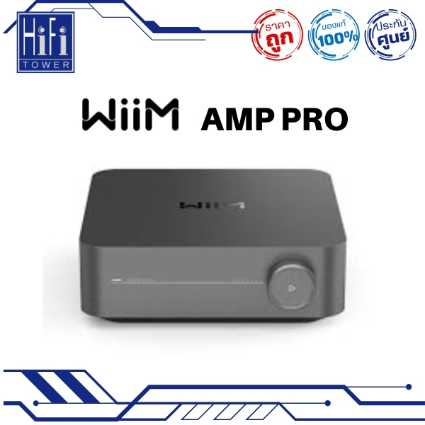 Wiim AMP PRO Music Streaming Amplifier สี Space Grey