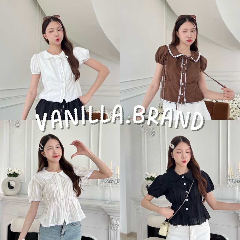 เสื้อคอบัว กระดุมหน้า -ttmkn / VB0290