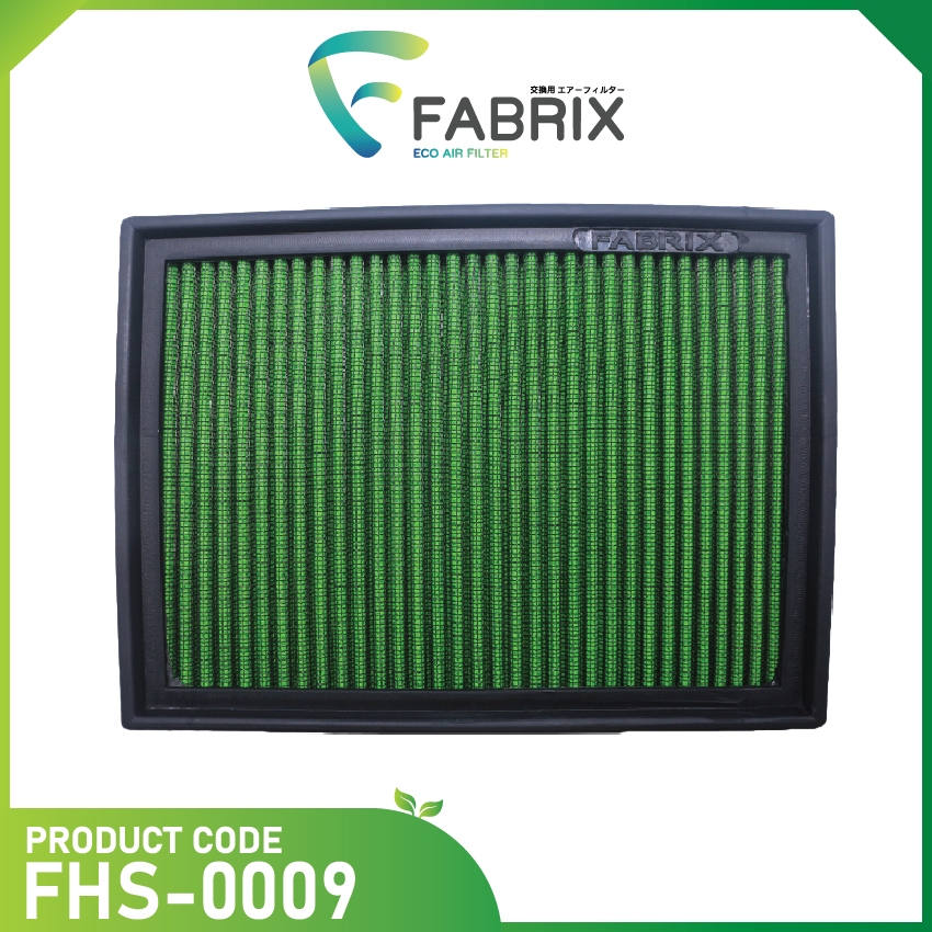 Fabrix Eco (G2) กรองอากาศรถยนต์ BMW ( E46/M43 ,E46/M52, E46/M54 , M3 , X3 ) FHS-0009-G2