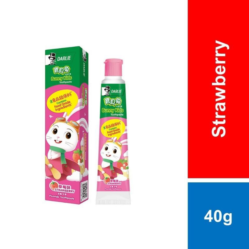 (พร้อมส่ง) Darlie Bunny Kids Toothpaste (2 Years and Above) 40g