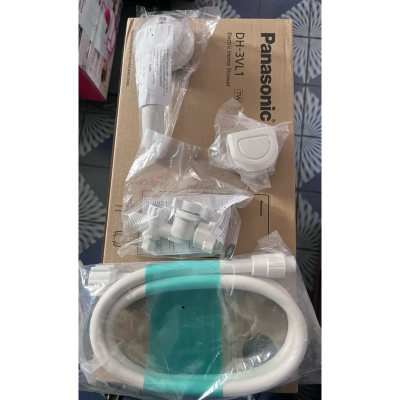 PANASONIC สายฝักบัว หัวฝักบัว ตัวแขวนสายฝักบัว ตัวปรับแรงดันน้ำเครื่องทำน้ำอุ่น อะไหล่แท้ DH-3VL1 DH