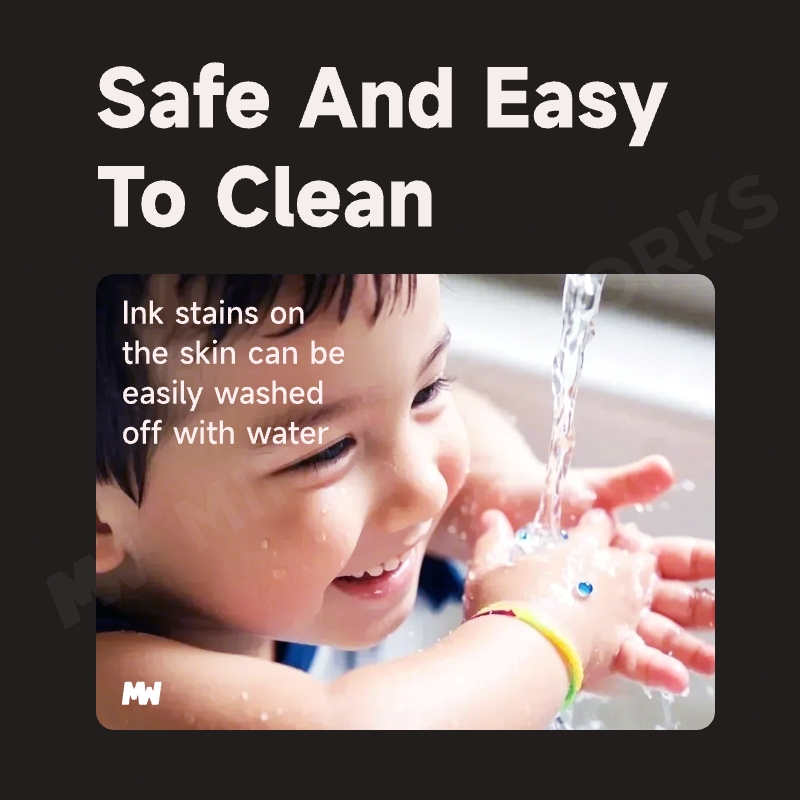 MW 12/24/36/48/60 สี ปากกาอะคริลิค-หัวพู่กัน Brush-tip Acrylic Marker ชุดปากกามาร์กเกอร์อะคริลิค - 5