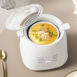 เครื่องต้มไข่ เครื่องนึ่งอาหาร ที่ต้มไข่ เครื่องทำอาหารเช้า ขนาดเล็ก Custard ไข่นึ่ง ใช้งานได้ง่าย ขนาดเล็ก พกพา EGG836