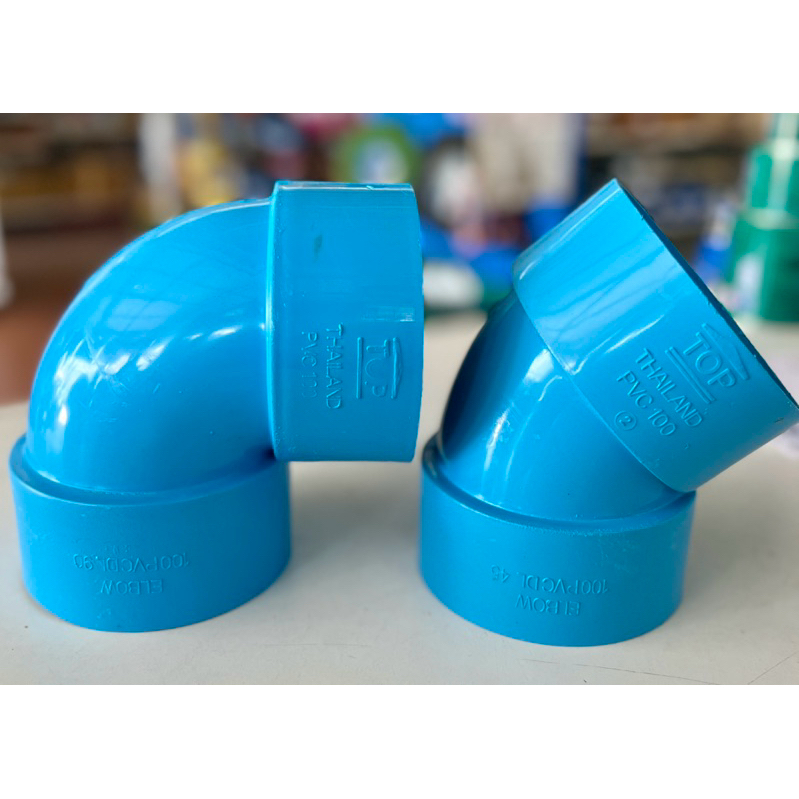 ข้องอบาง ขนาด 4” (งอ90 งอ45) ตราTOP