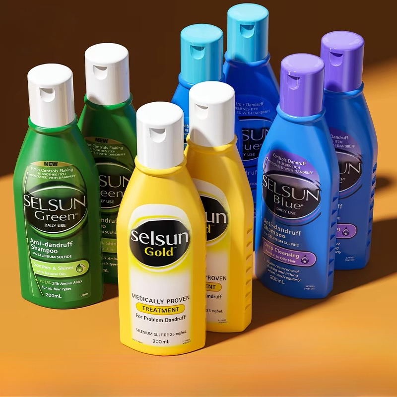 【จัดส่งที่รวดเร็ว】SELSUN 2.5% selenium sulfide non-silicone oil, powerful anti-dandruff and oil control 200ml