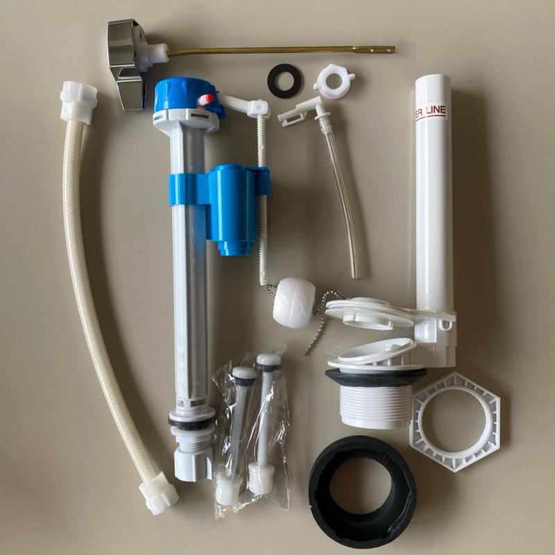 TOP STORE อุปกรณ์ถังพักน้ำ กดข้าง 1593040-SP-CP กะรัต KARAT มาตรฐาน ใช้ได้ทุกยี่ห้อ อุปกรณ์หม้อน้ำชักโครก - รูปที่ 3