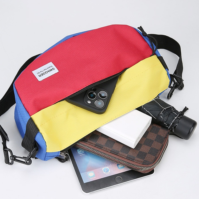 กระเป๋าสะพายข้างแฟรชั่นสตรีท สุดเท่ห์ชาย หญิง (GC-106)