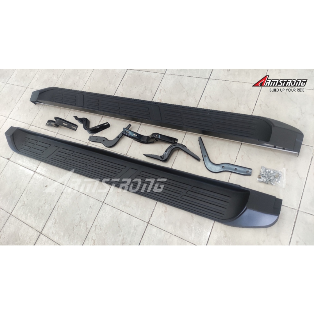 บันไดข้าง REVO 2015 2018 2020 2024 OEM ทรงห้าง ตอนเดียว / 4ประตู 2เมตร งานหนา *พร้อมส่งจากไทย*