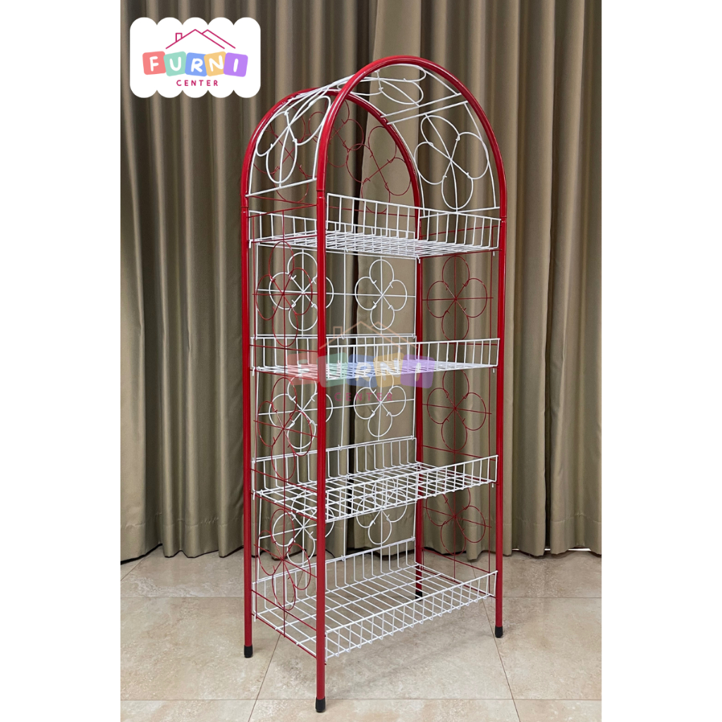 ชั้นวางของทรงหวาย ชั้นวางของเอนกประสงค์ 3,4 ชั้นP142,P144