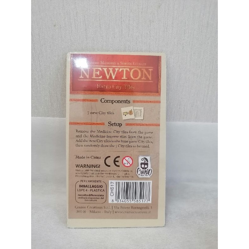 Newton: Extra​ City​ Tiles​ ( Board​ Game)​