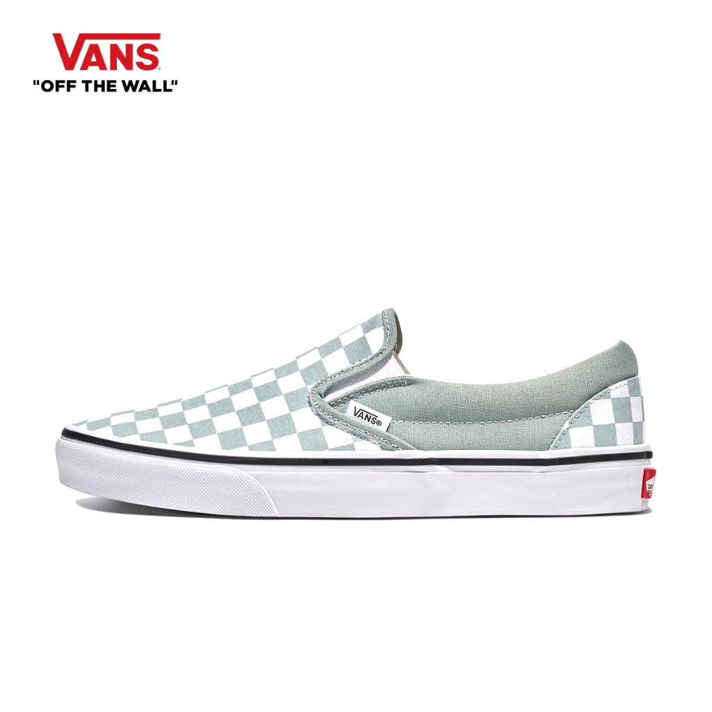 VANS CLASSIC SLIP-ON - PURE GREY รองเท้า ผ้าใบ VANS ชาย หญิง