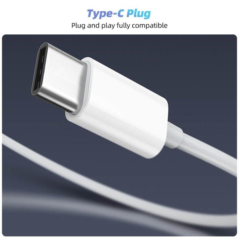 Magic หูฟัง Type-C เสียงดี สามารถใช้ได้กับ ซัมซุง USB- Type C Android ซุง โน๊ต8,9,10 S8 ,S8พลัส S9,S9