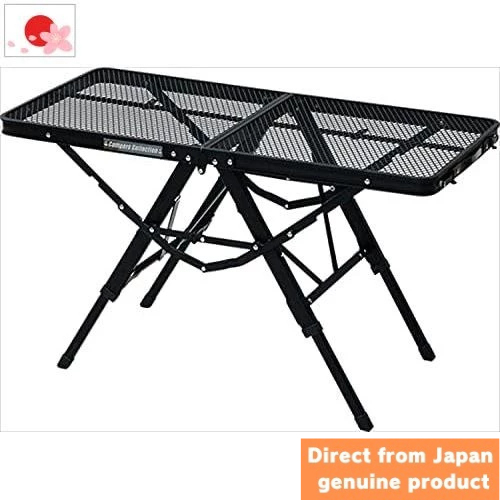 【Direct from Japan ! 】[Campers Collection Yamazen] โต๊ะตาข่ายตั้งแคมป์กลางแจ้ง (กองไฟบาร์บีคิว) ทนคว