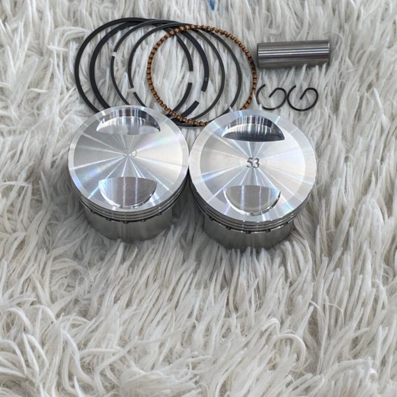 ลูกสูบแต่งสลัก12 K1M 50,53 ใส่W110i2021+ W125,2023 Motorcycle มอเตอร์ไซค์