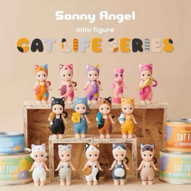 (พร้อมส่ง : แบบเลือกตัว ) Sonny Angel Cat Life Series