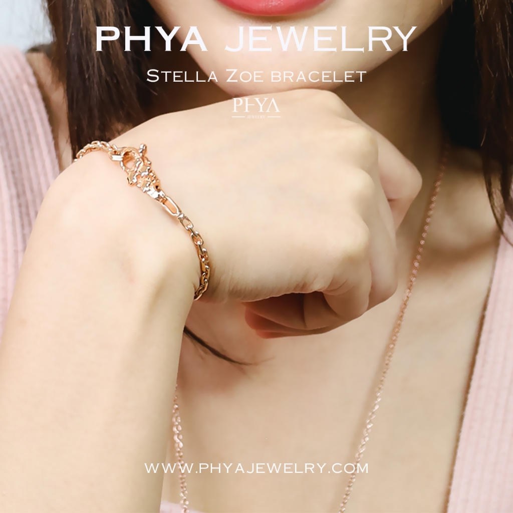 PHYA سوار فضة Stella Zoe — صورة 4