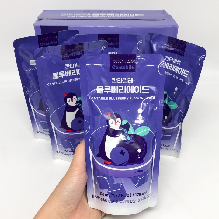 น้ำถุงเกาหลี 230ml Coffee & ADE เครื่องดื่มสำเร็จรูป น้ำซองเกาหลี 칸타빌레 นำเข้าจากเกาหลี - รูปที่ 2