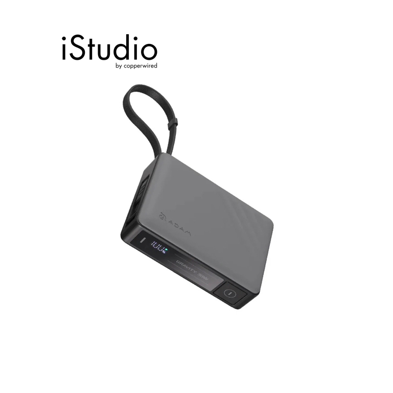 ADAM ELEMENT แบตเตอรี่สำรองพกพา Gravity 30 วัตต์ ความจุ 10000 mAh l iStudio By Copperwired