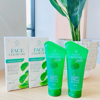 (พร้อมส่ง)เจลล้างหน้าใบบัวบก คลีนซิ่งเจล พรทิน่า ขนาด 100 ml. 💚