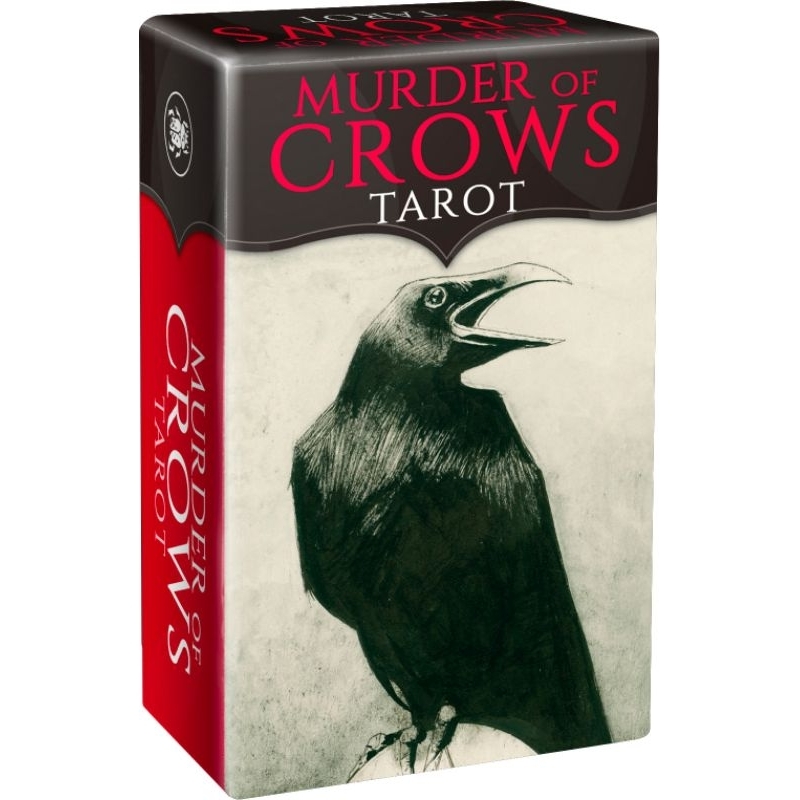 Murder of Crow mini Tarot ไพ่ยิปซีแท้ขนาดพกพา ไพ่ทาโร่ต์ Tarot cards