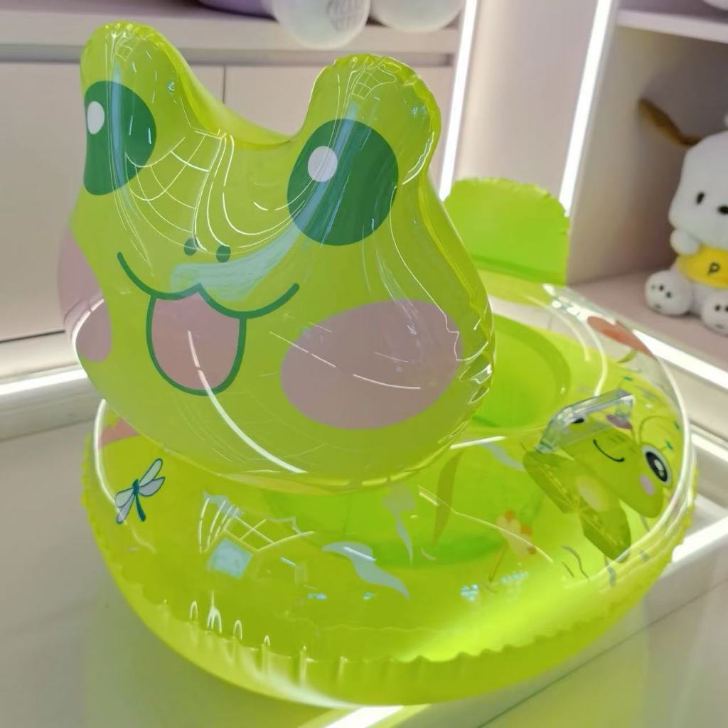 ห่วงยาง ห่วงยางเด็ก ห่วงยางของเล่นเป่าลม  สามารถวางเท้าของคุณเข้าไปได้ ของเล่นสงกรานต์ - รูปที่ 3