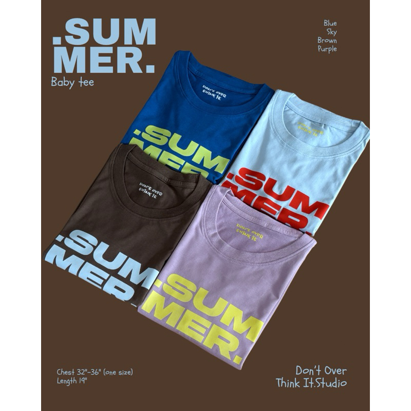 (Doti.) .SUMMER. TEE