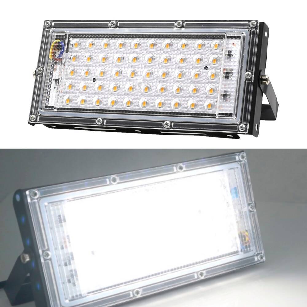 [ไฟ LED น้ำท่วม] 50W100W กลางแจ้งกันน้ำน้ำท่วมไฟ RGB สนามหญ้า Super Bright น้ำท่วมไฟ LED Projection