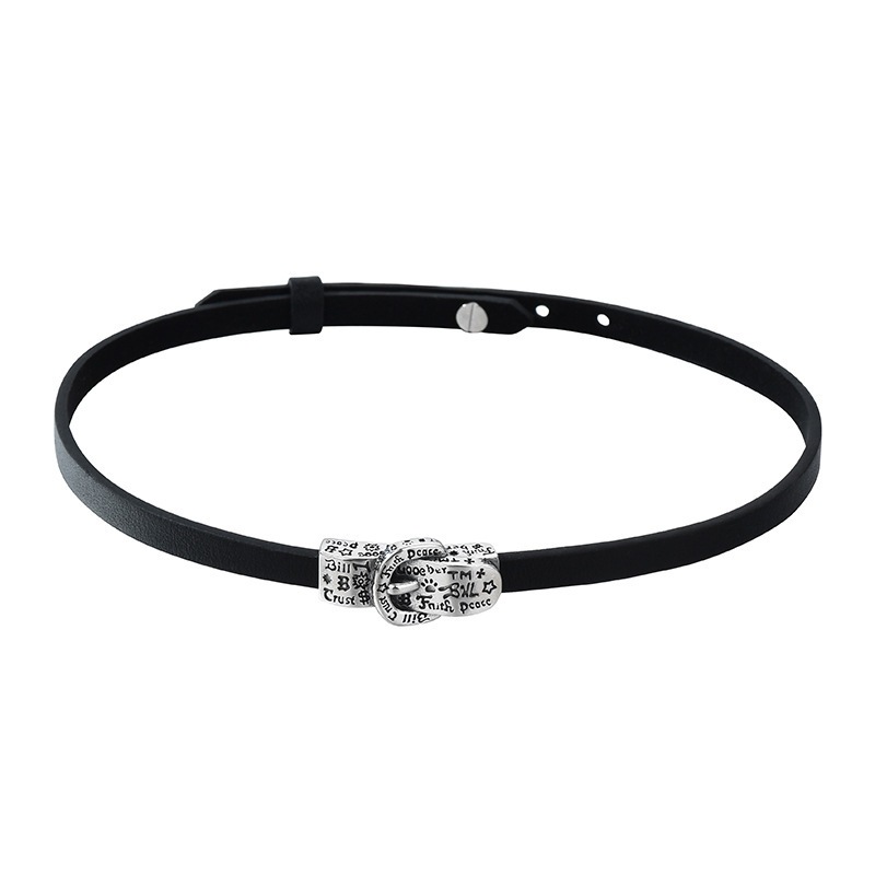 พร้อมส่งด่วนจากกรุงเทพ โชคเกอร์ปลอกคอ แนวโกธิค วินเทจ พังก์ สร้อยคอเท่ๆ choker หนังเทียมคุณภาพดี ราคา ถูกที่สุด ดีลบีเคเค แกลเลอรีภาพที่ 7