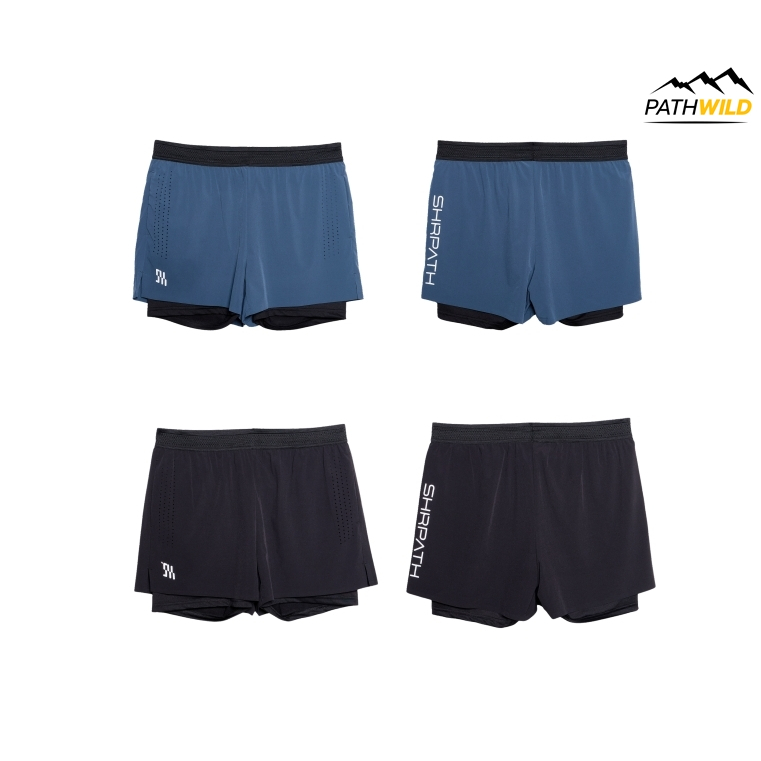 SHRPATH UNISEX PERFOMANCE SHORTS กางเกงสำหรับใส่ออกกำลัง เล่นกีฬา วิ่ง ผ้าแห้งเร็ว ใส่สบาย ระบายอากาศดี ยืดหยุ่น นน.เบา