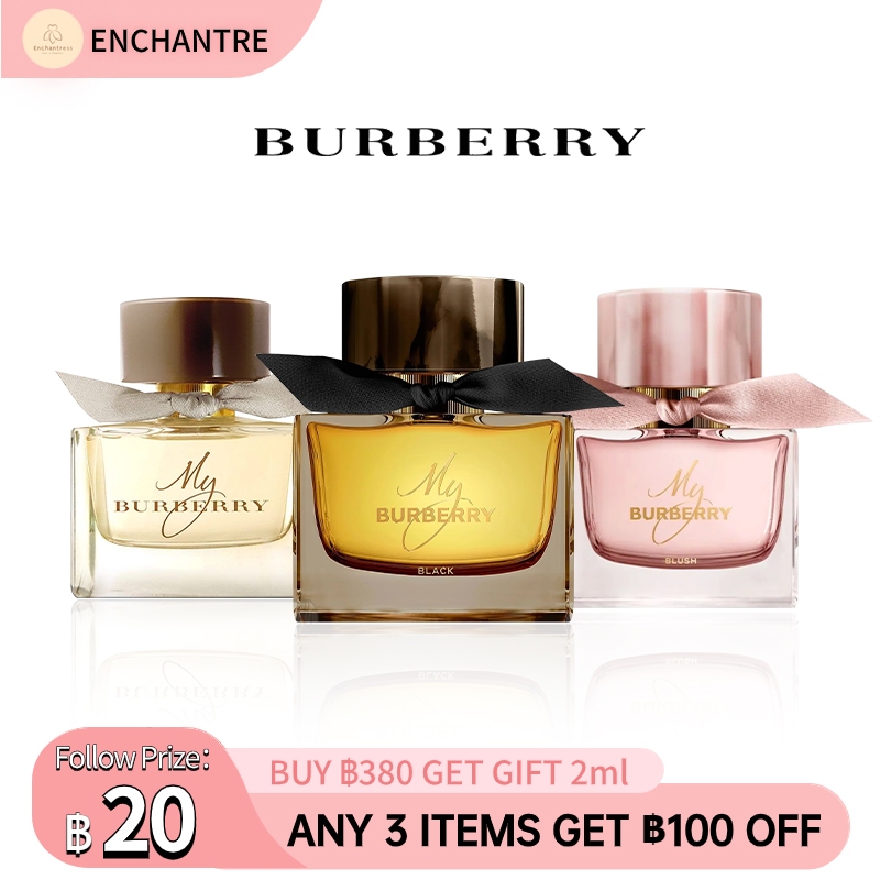 【สินค้าพร้อมส่ง】ของแท้ เบอร์เบอร์รี่ My Burberrys Black Parfum & Blush EDP & Yellow EDP 2ml/5ml/10ml น้ําหอมกลิ่นหวานๆ