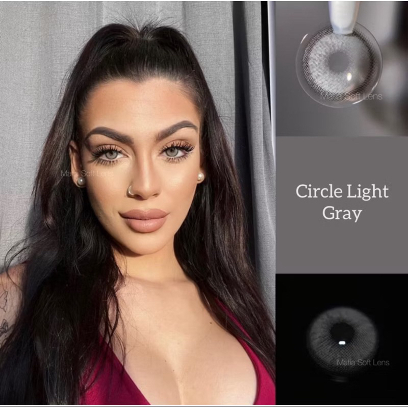 Circle gray คอนแทคเลนส์