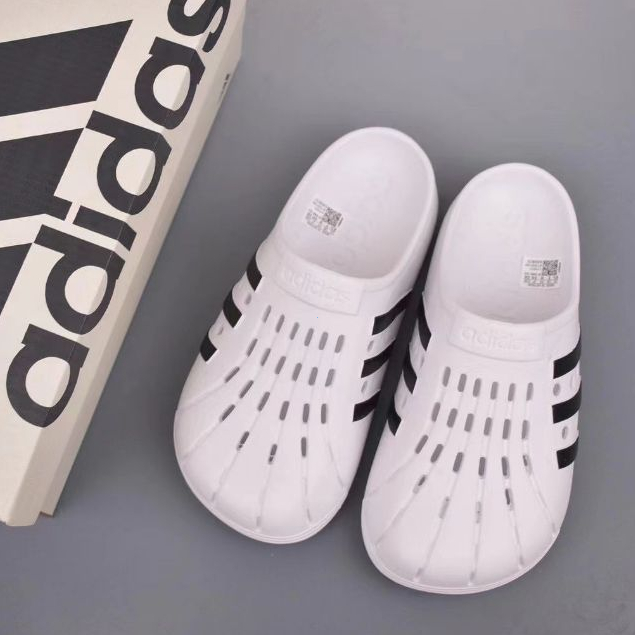 Adidas Adilette Clogs รองเท้าแตะไซส์ใหญ่ อดิดาส แท้ รองเท้าหัวโตผู้ชาย EVA พื้นนิ่มนุ่ม กันลื่น