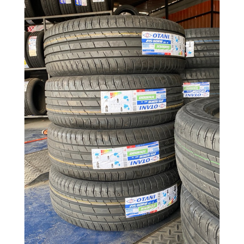 ( 4เส้น ) Otani KN1000 ยางรถไฟฟ้า Ev 215 60 16 ปี24