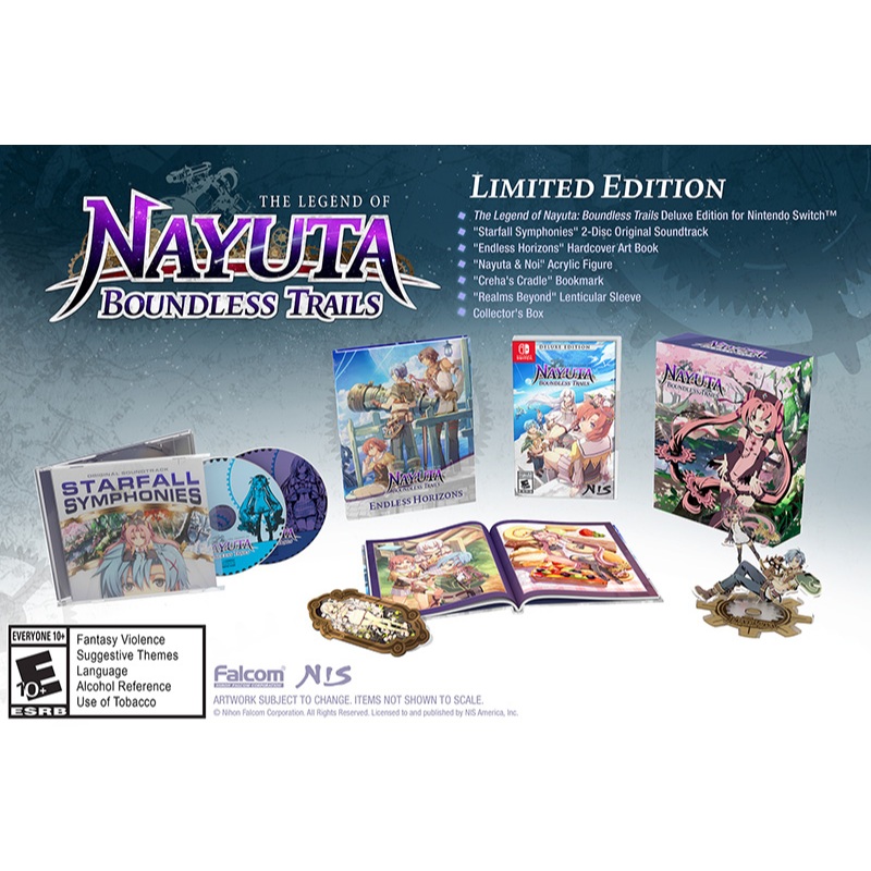 พร้อมส่ง NSW The Legend of Nayuta Boundless Trails Limited Edition มือหนึ่ง
